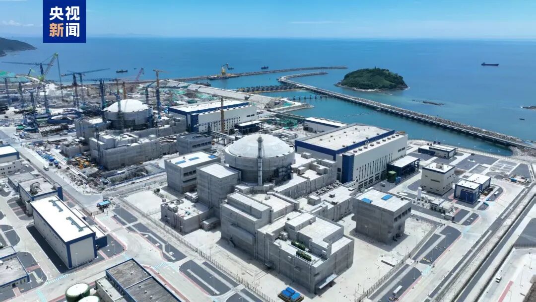 大灣區首臺“華龍一號”核電機組——中廣核廣東太平嶺核電1號機組投產發電